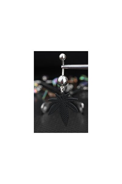 depozoom Cerrahi Çelik Retro Espirili Göbek Piercing