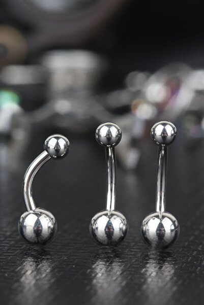 depozoom Titanyum 1.40gr Ağırlığında Göbek Piercing 10mm