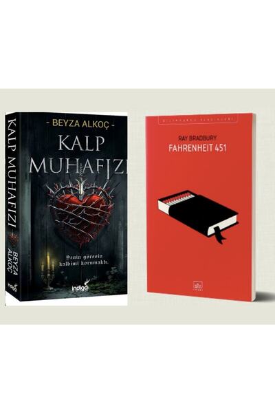 İndigo Kitap İNDİGO BEYZA ALKOÇ KALP MUHAFIZI CİLTLİ & İTHAKİ RAY BRADBURY FA...