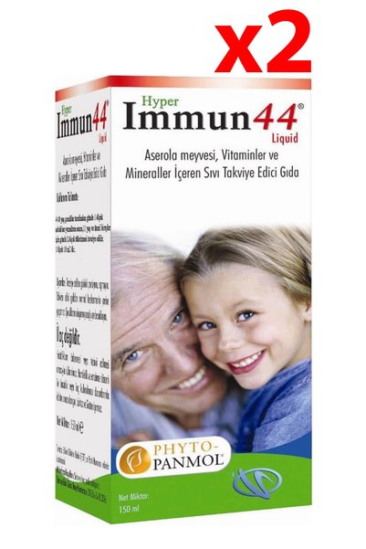 Hyper Immun44 Şurup 150 ml - 2 Adet