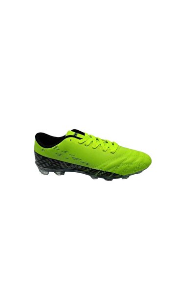 Jump 28221 Ανδρικά παπούτσια ποδοσφαίρου Neon Green - Black Grass Cleats