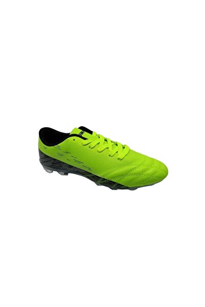 Jump 28221 Ανδρικά παπούτσια ποδοσφαίρου Neon Green - Black Grass Cleats