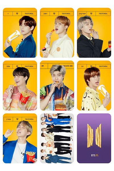 owl bag BTS 16 No -kpop- Σετ 9 φωτοκαρτών
