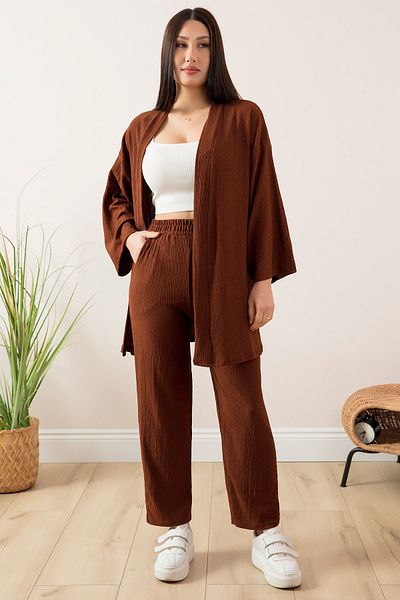 PULLIMM RBY31 Double Suit Set with Kimono