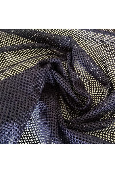 Akteks Ύφασμα Navy Blue Mesh πλάτους 140cm