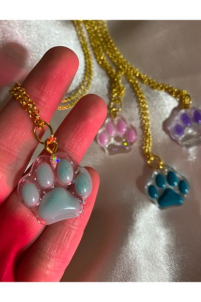 Hazan Necklace with Paw