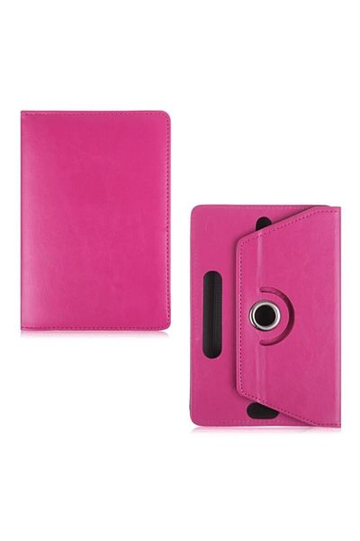 DUHALINE Hometech Alfa 8TX 8" Compatible Universal Tablet Case with Rotating Stand + Touch Pen