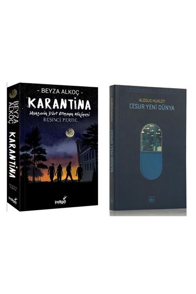 İndigo Kitap İndigo Beyza Alkoç Karantina 5.Perde Ciltli & İthaki Yayınları A...