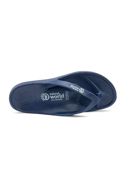 natural world Papuci pentru bărbați 7052-777 BIOS DEDO EVA Natural World Marino