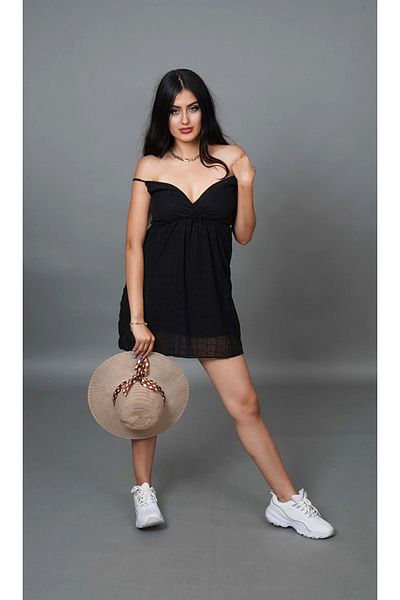 Kir Bretele Dantela Brodata Captuseala Dublu Breasted Rochie Scurta