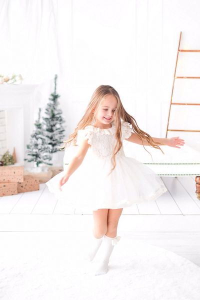 ADABEBEK Φόρεμα Princess με κοντό μανίκι Lindy 22002