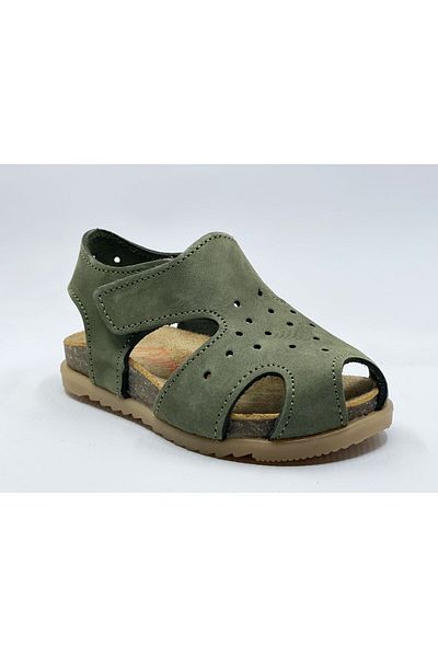 Piarmoni Genuine Leather Anatomical Cork Sole Children's Sandals