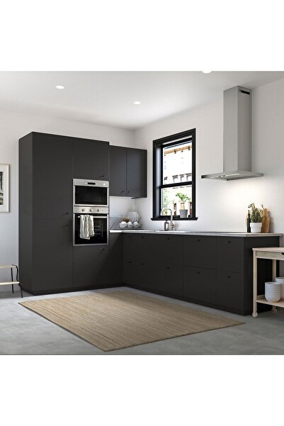 MASAL DEKOR Mat Antrasit Gri Dolap Mutfak Tezgah Tezgah Arası Kaplama Folyosu 61 Cm 3 Metre