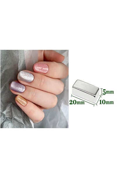 Hdg 1 Adet Mıknatıs Kedi Gözü Uygulaması Için Dikdörgen Neodyum 2 cm uzunluk ...