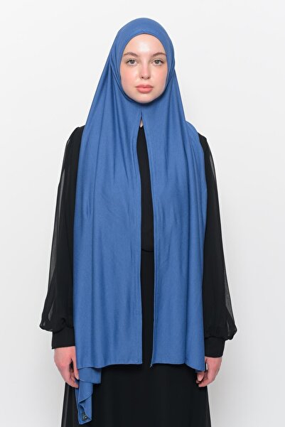 Altobeh Culoarea blugilor aliniați uniform, gata, practic, de lux, șal pieptănat drept organic