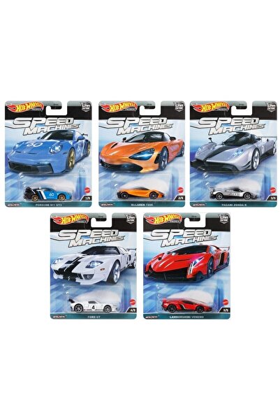 HOT WHEELS Premium Car Culture FYP86-977A Speed Machines 5'li Set