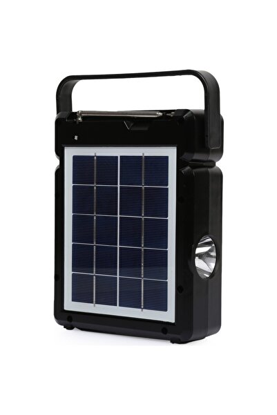 Genel Markalar NS-2730LS SOLAR GÜNEŞ PANELLİ RADYOLU BLUETOOTH HOPARLÖR TORÇ ...