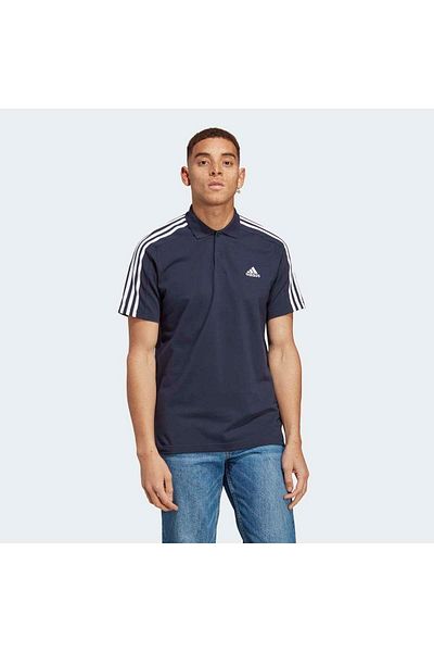 Adidas navy blue best sale shirt
