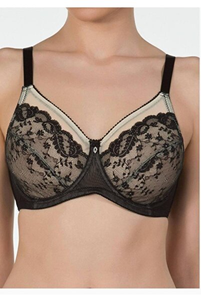 Kom Women's Black Skin Grace Minimizer Bra 41su10011s+tn New Season