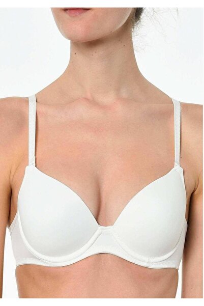 Orkide Women's Beige Non-Padded Basic Bra New Season