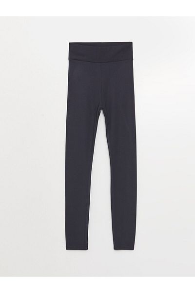LC Waikiki Einfarbige Damen-Leggings – elastische Taille
