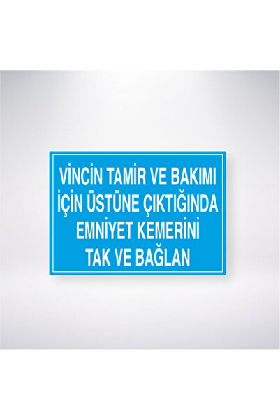 Reysa Tasarım قم بتوصيل وربط حزام الأمان عند الضغط عليه لصيانة Vincin 21x35 و...