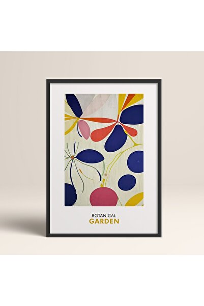 HOMEPACK Siyah Ahşap Çerçeveli Tablo Çerçeveli Poster Sanatsal Modern Duvar D...