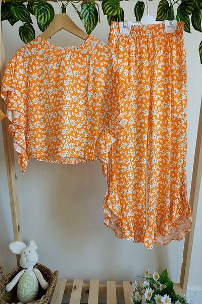 DFN GIRL'S SPANISH PAÇA 2-PIECE SET