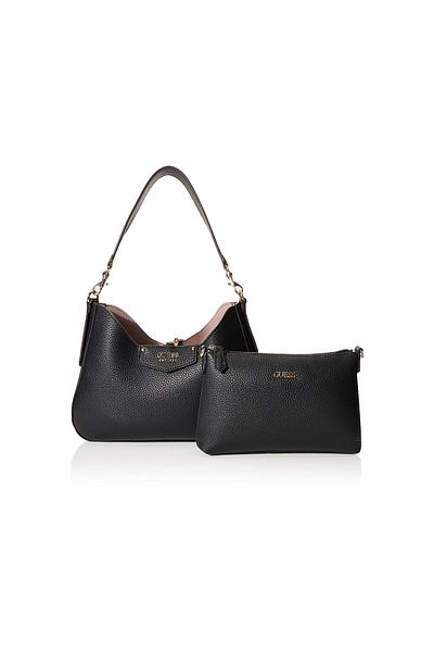 Guess Handtasche - Schwarz - Strukturiert