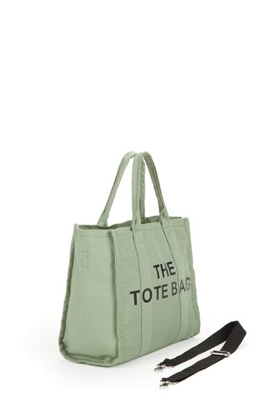Eliza Organic Canvas Fabric Women's Tote Bag Hugo
