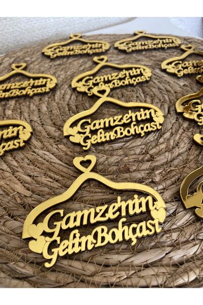 Modayna Gelin Bohça Iğnelik Aksesuarı Gold 10 Adet