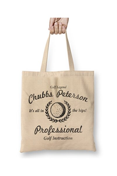 Baskı Dükkanı Happy Gilmore Chubbs Peterson krpa za golf instrukcije Torba du...