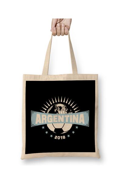 Baskı Dükkanı Argentinsko poluvansko prvenstvo u fudbalu 2018. Tkanina Torba ...