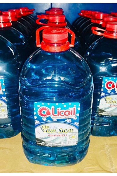 LİCOİL Antifrizli Şampuanlı Parfümlü Oto Cam Suyu 2x5 = 10 L -20 Derece