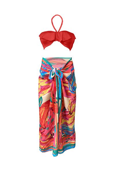 Bolder Dela Banana Linen Look Inside Look Pareo