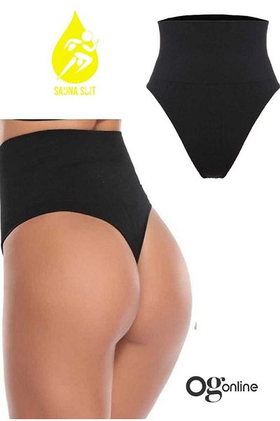 SAUNA SUIT 1 Size Slimming Seamless Waist And Belly Slimming Shaping Panties Corset Women's String Corset