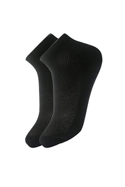 Çekmece Unisex Σετ 9 μαύρες κοντές κάλτσες