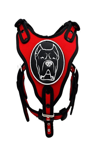 Tasma Market Red Cane Corso Dog Breast Collar Breast Collar