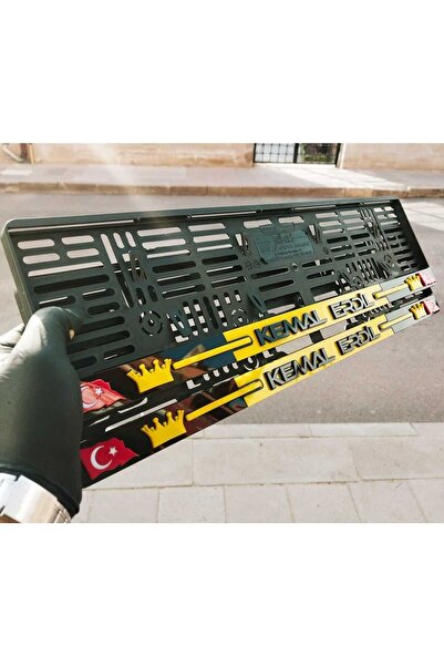 Aksaray Tasarım Atölyesi Plakalık Isimli 3d Kabartma Takmatik Pleksi Kişiye Ö...