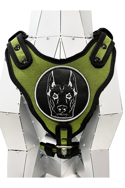 Tasma Market Khaki Doberman Dog Chest Collar Breast Collar