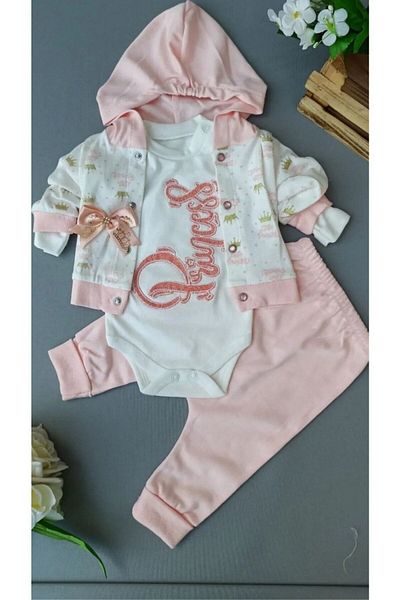 sahra bebek 6-Piece Birth Set (BABY CARE BACKPACK, HOSPITAL RELEASE, SWADDLE, DIAPER, CHERRY BLANKET, WIPES SET)