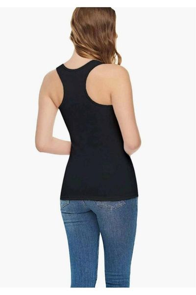 Tutku Women's Elastane Wide Strap Undershirt 1 Pack New Season (7 Economical Pack)