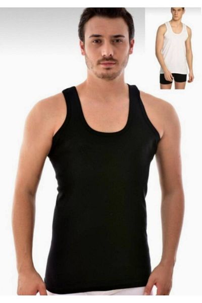 Tutku 6-Piece Combed Cotton Men's Undershirt Karsik New Season