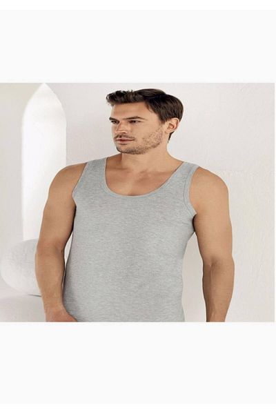Şahinler Gray Colored 6-Piece Cotton Men's Athlete Pack - Me002, New Season