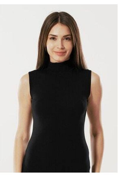 Şahinler Turtleneck White Sleeveless Undershirt - New Season (11 Economic Pack)