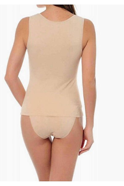 Kom Women's White Singlet Basic Thick Strap Undershirt New Season