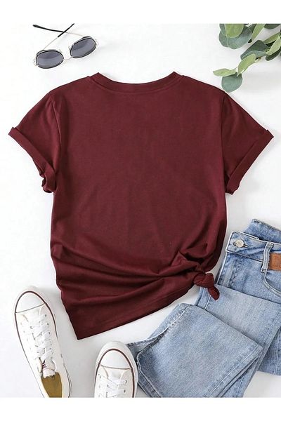 Machetta Flower Moon Printed Crew Neck Oversize T-shirt