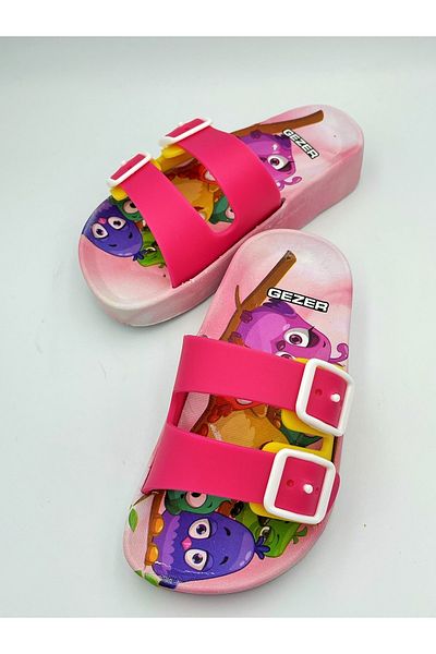 GEZER Angry Birds Patterned Girl's Slippers (Buy 1 Size Larger)