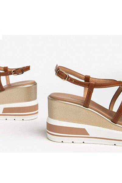 NeroGiardini Жіночі сандалі E307701D NeroGiardini ARMENIA SKIPPER MILK POLI.PEROSA 42695 BI329-Cognac