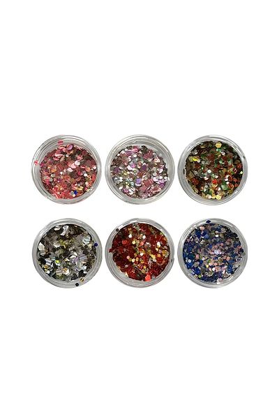 SHAKA Easy to Apply Nail Decoration Glitter - Nail Art As-3451